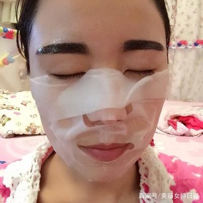纹眉10天了可以敷面膜