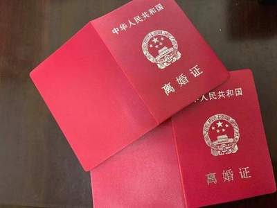 离婚证样本