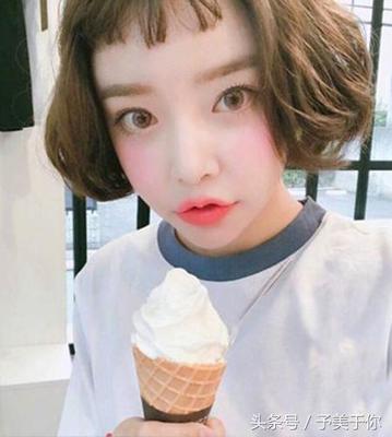 二次元短发发型