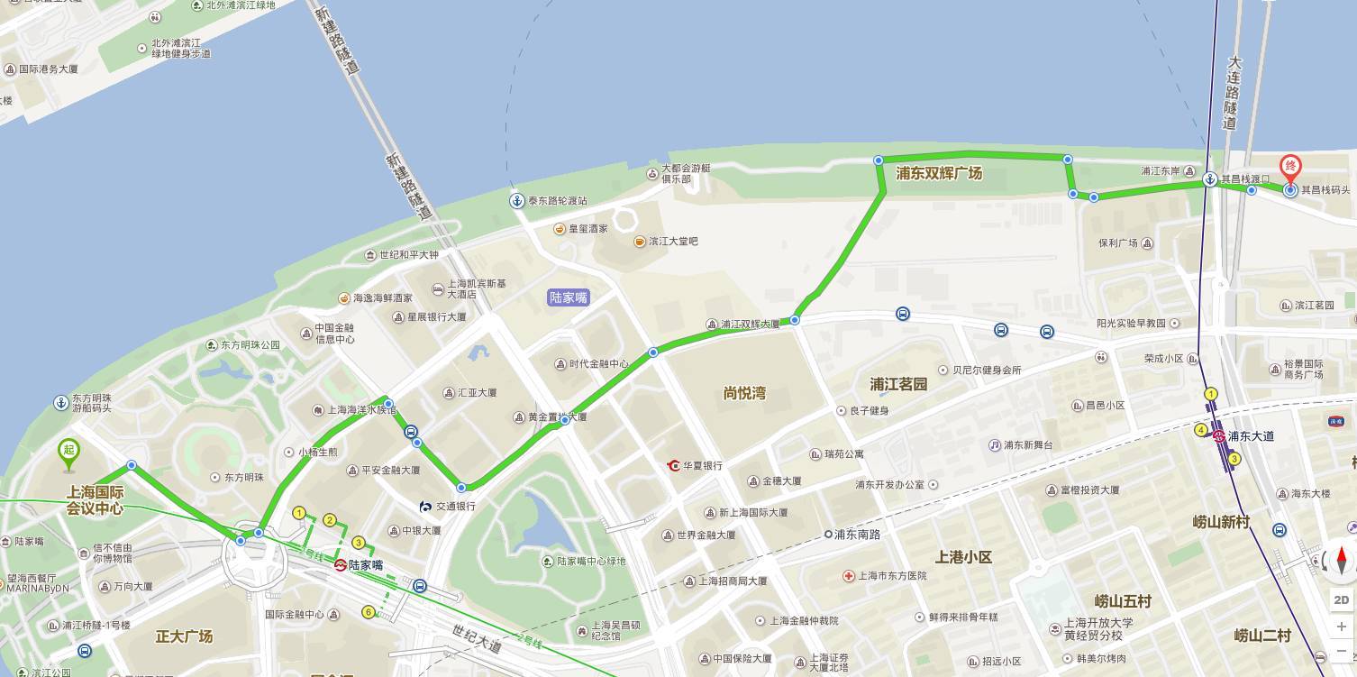 上海夜跑10大路线