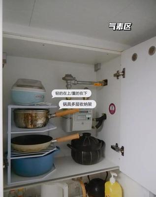 厨房气表隐藏