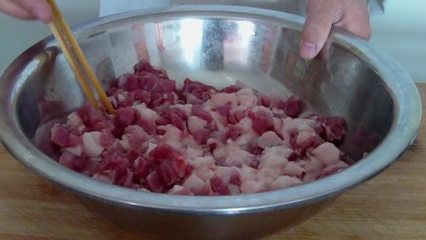 肉肠的制作方法及配方