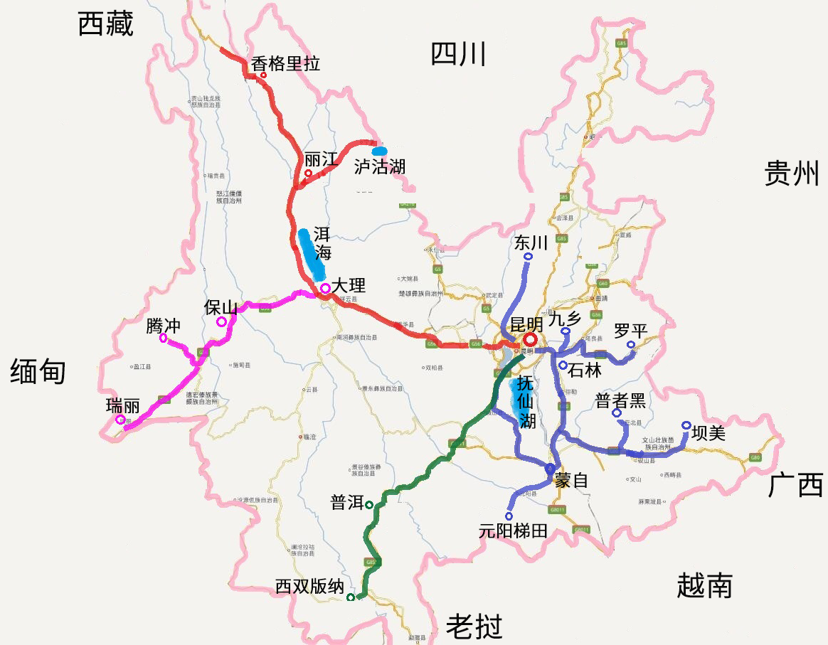 腾冲自驾游最佳路线