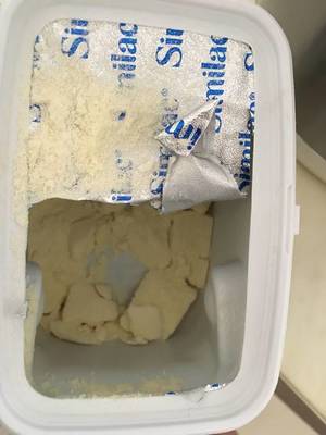 奶粉变质