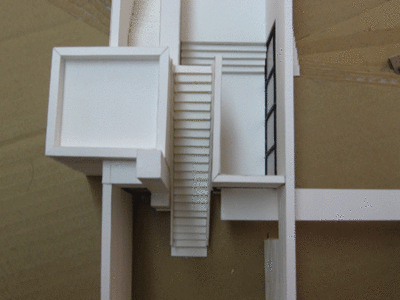 室内模型制作过程