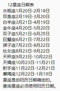 七月11号是什么星座