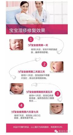月子里的宝宝湿疹图片