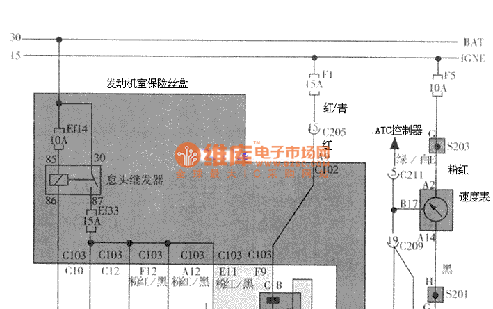 汽车里程表传感器原理