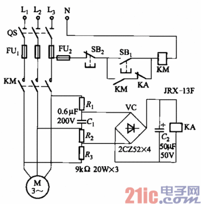 低电压过电流闭锁保护电路