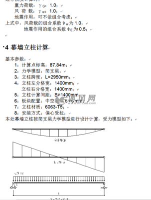 玻璃幕墙荷载