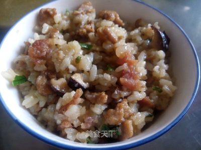 瘦肉糯米饭的做法大全家常