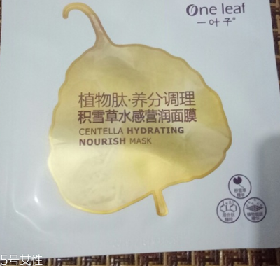 一叶子补水面膜好吗