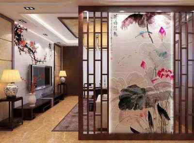 适合卧室做屏风的图案