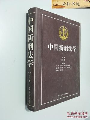 中国刑法学