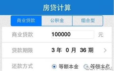 贷款10万20年