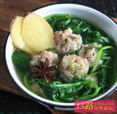 虾丸菠菜汤的做法大全家常