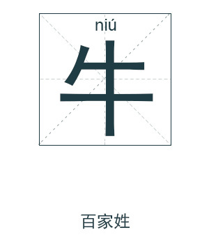 牛姓女孩名字大全