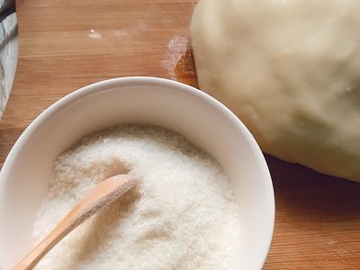 糖膏面的制作方法