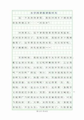 暑假记事周记800字作文怎么写