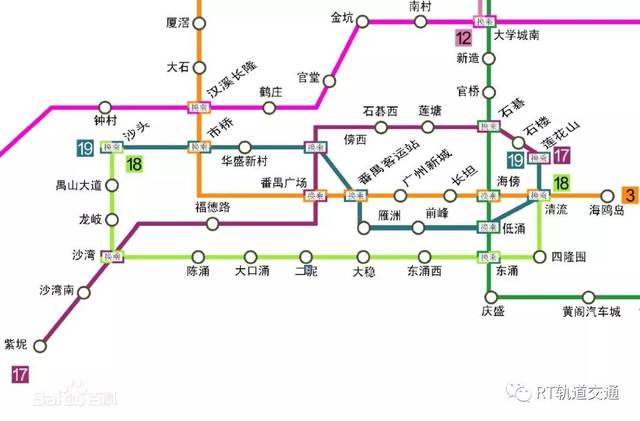 佛山地铁到广州