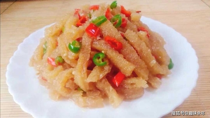 油炸猪皮凉拌做法大全家常