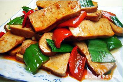 豆腐干可以和哪些菜搭配