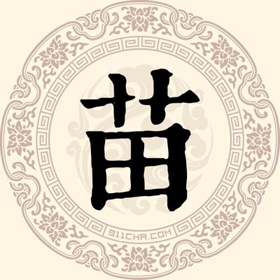苗姓起名大全集