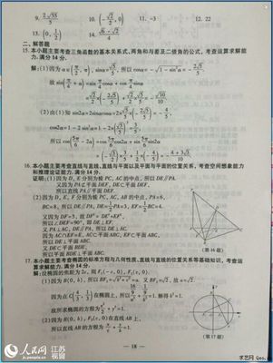 2016年江苏高考数学试卷