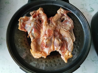 电烤鸡架的制作方法