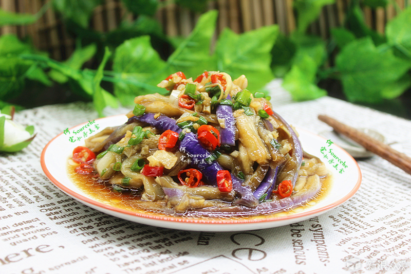 凉拌茄子的制作方法