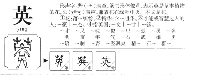 英字属于五行属什么