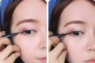 新手如何快速画眼线