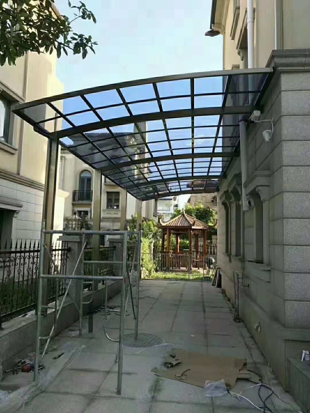 阳台雨棚效果图