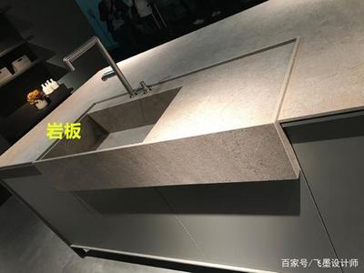 橱柜岩板台面会裂吗