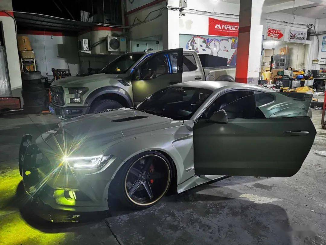mustang改两座