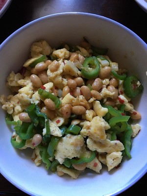 腊八豆炒蛋制作方法