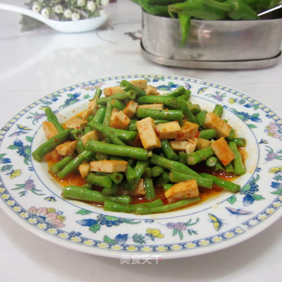 豆角炒豆腐怎么做好吃