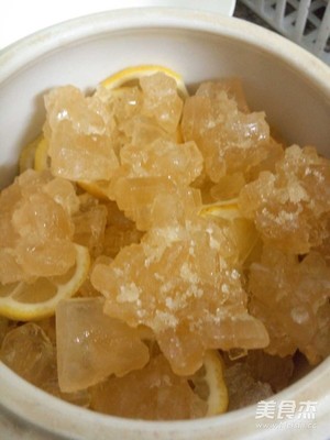 柠檬陈皮膏的制作方法
