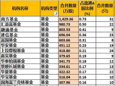 建信优选成长基金持有哪些股票