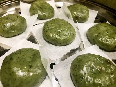 艾叶粑粑的制作方法
