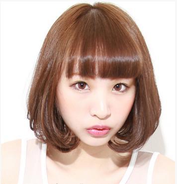适合脖子短女生发型
