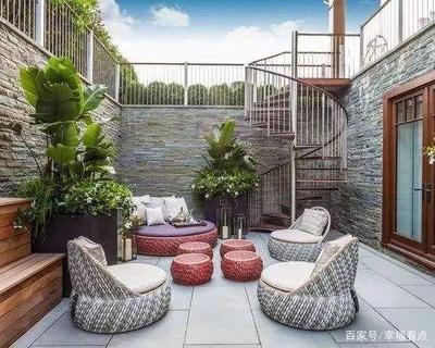 房后花园设计效果图