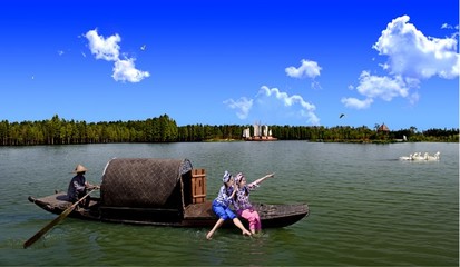 做梦去旅游