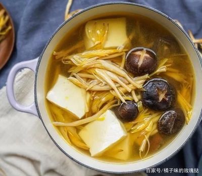 黄花香菇汤做法