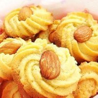 杏仁曲奇的制作方法