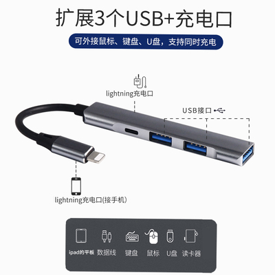 lightning接口转换器