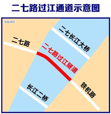 武汉二七路过江隧道