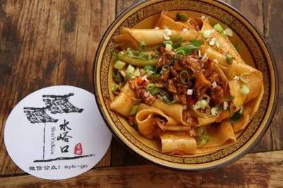 吃拽面的制作方法