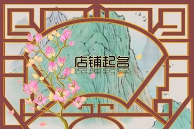 取店名字