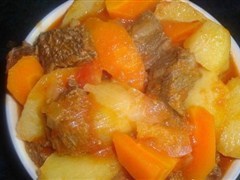 土豆番茄牛肉的做法大全